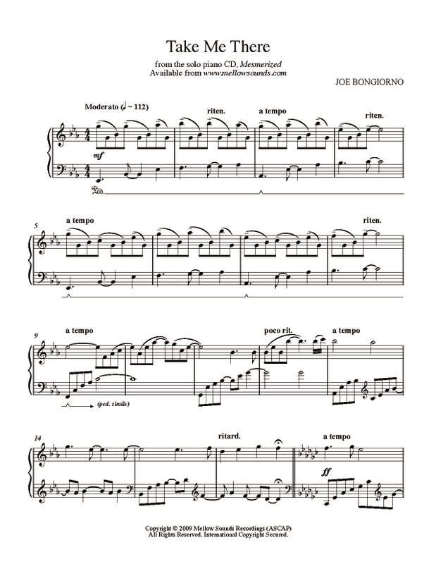 Take Me There - sheet music PDF.