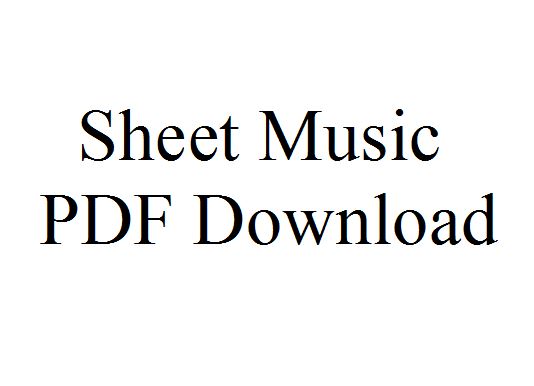 Touched - sheet music PDF download